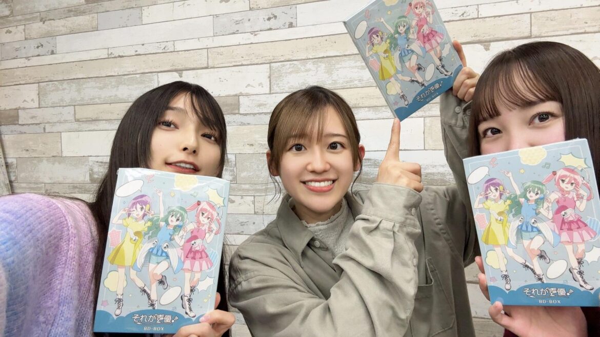 Kouno Marika, Takahashi Rie, and Nagaku Yuki from「Earphones' Pythagorean Theorum」#105