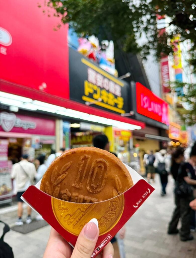 One thing to try in Japan: the 10-yen pancake 🥞✨🥰