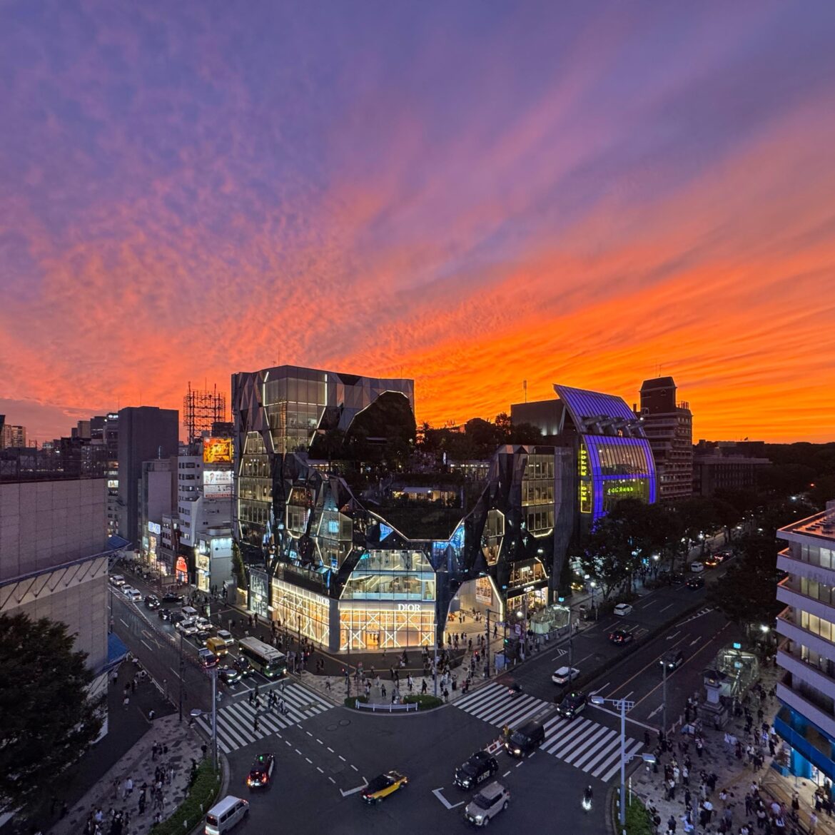 Harajuku sundown