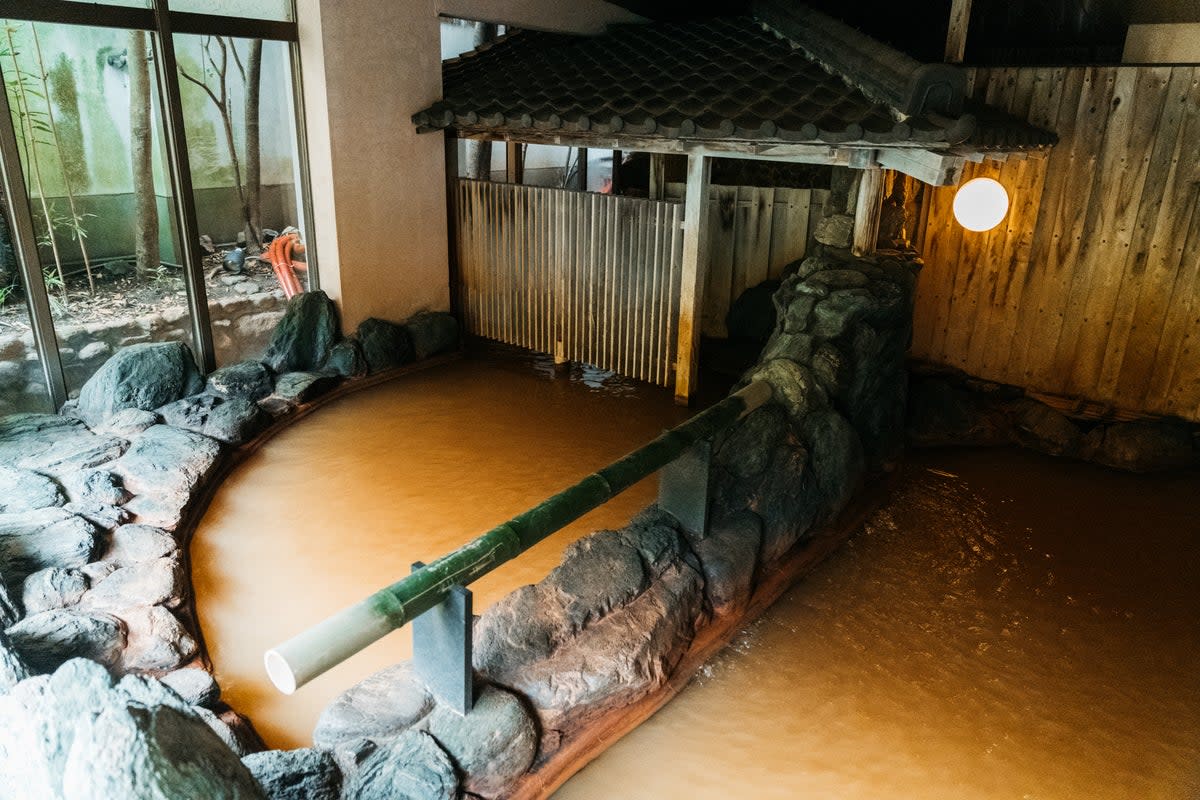 The mineral-rich waters of Tocen Goshoboh are fabled to hold restorative powers (Melissa Legarda)