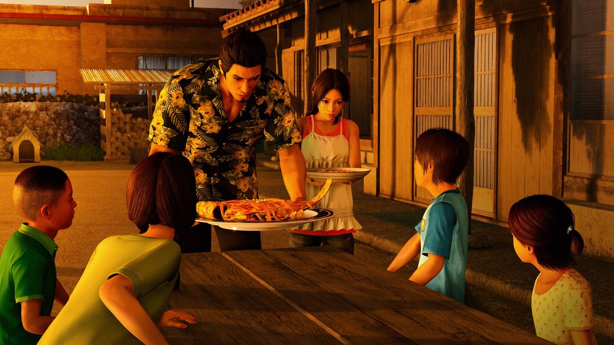Kiryu and Morning Glory children