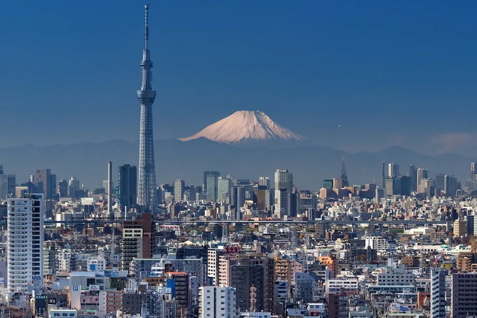 One of the tallest buildings in the world: the Tokyo Skytree