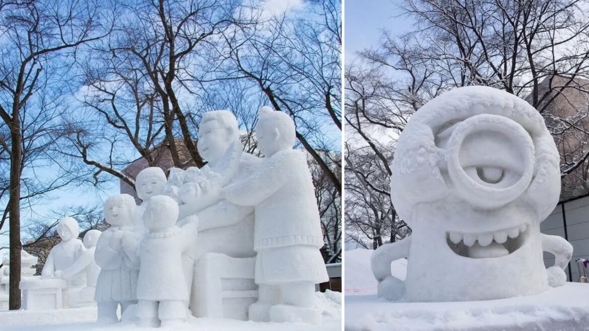Sapporo Snow Festival 2026, Japan winter festival, Hokkaido winter travel, Sapporo snow sculptures, Susukino ice festival, Odori Park snow art, Tsudome snow activities, Niseko winter travel, Furano ski season, Hokkaido onsen winter, Japan February travel