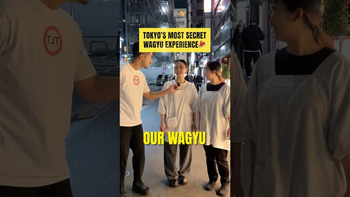 Tokyo's most secret wagyu experience🥩 #japantravel #tokyotravel #tokyotrip