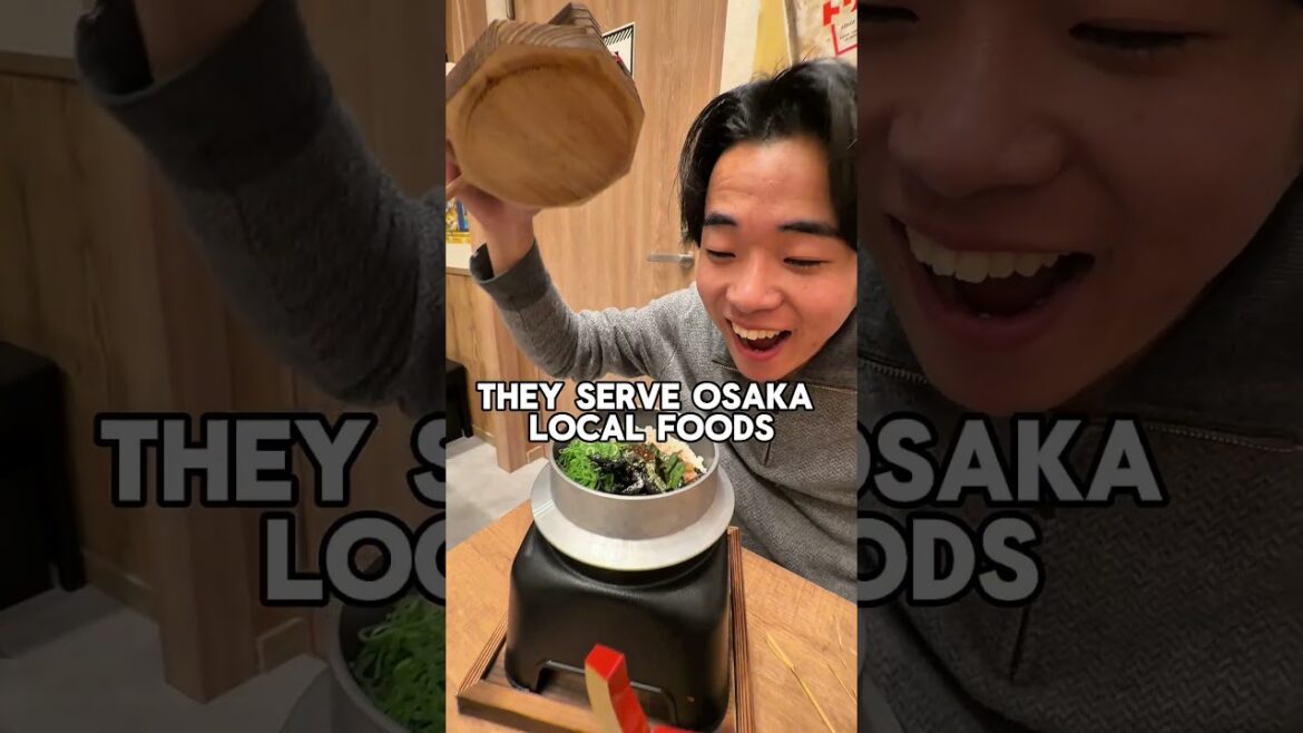 What’s the best restaurant in Osaka?