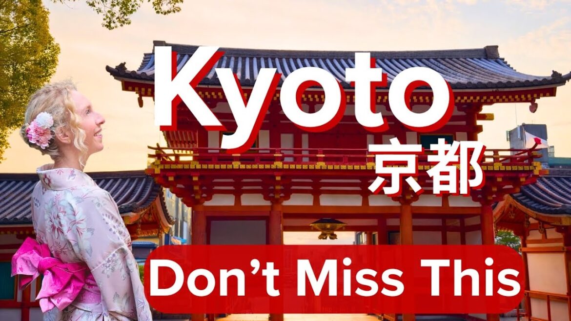12 Places in Kyoto you cannot miss (4K Cinematic Travel)