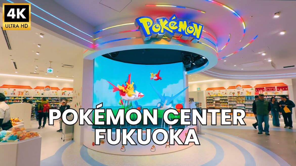 Pokémon Center Fukuoka FULL Tour 2026 | Japan's New Pokemon Store