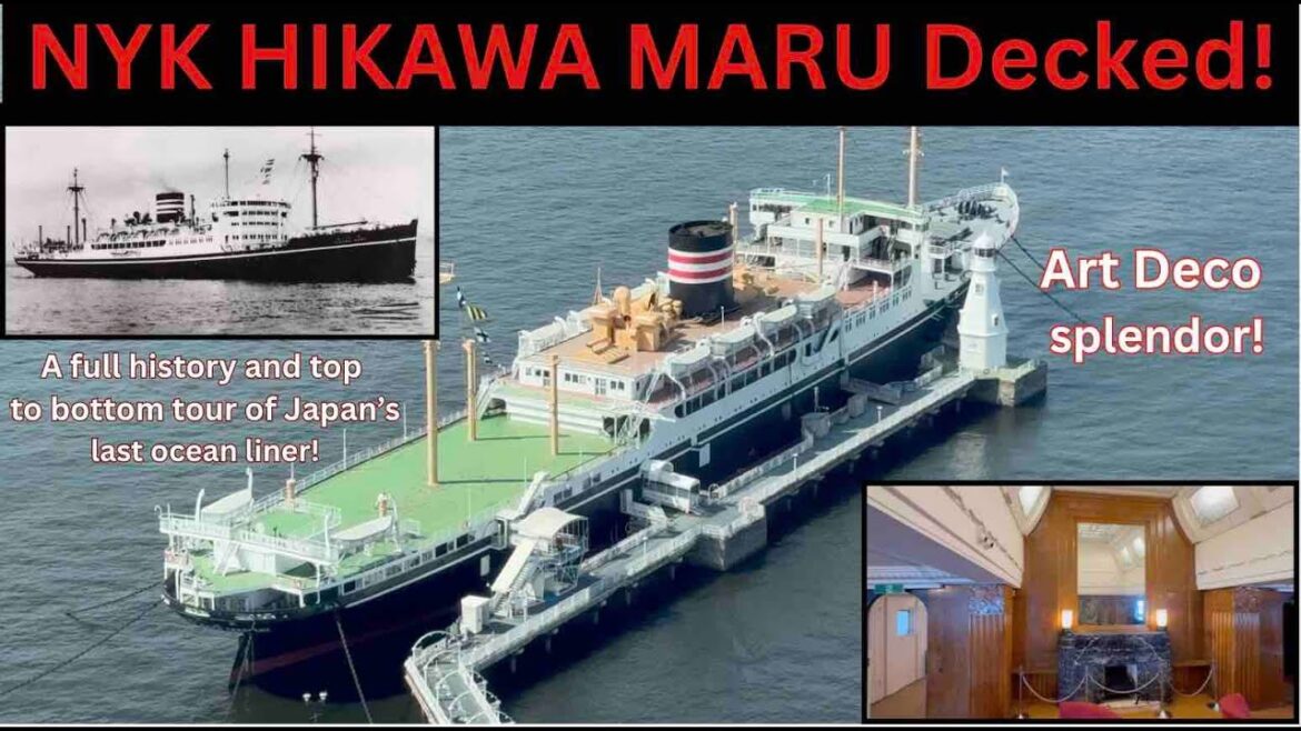 HIKAWA MARU Decked! (History and Top-to-Bottom Tour of Japan’s Last Surviving Art Deco Ocean Liner) HIKAWA MARU Decked! (History and Top-to-Bottom Tour of Japan's Last Surviving Art Deco Ocean Liner)