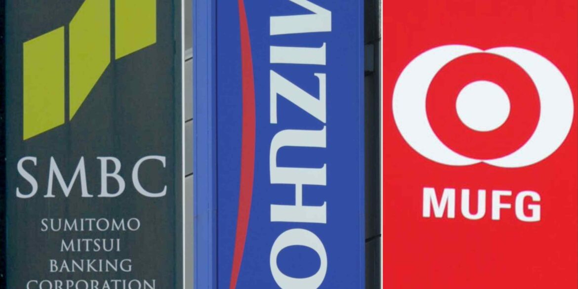 Japan's 3 top banks on track to earn record profits for fiscal year
