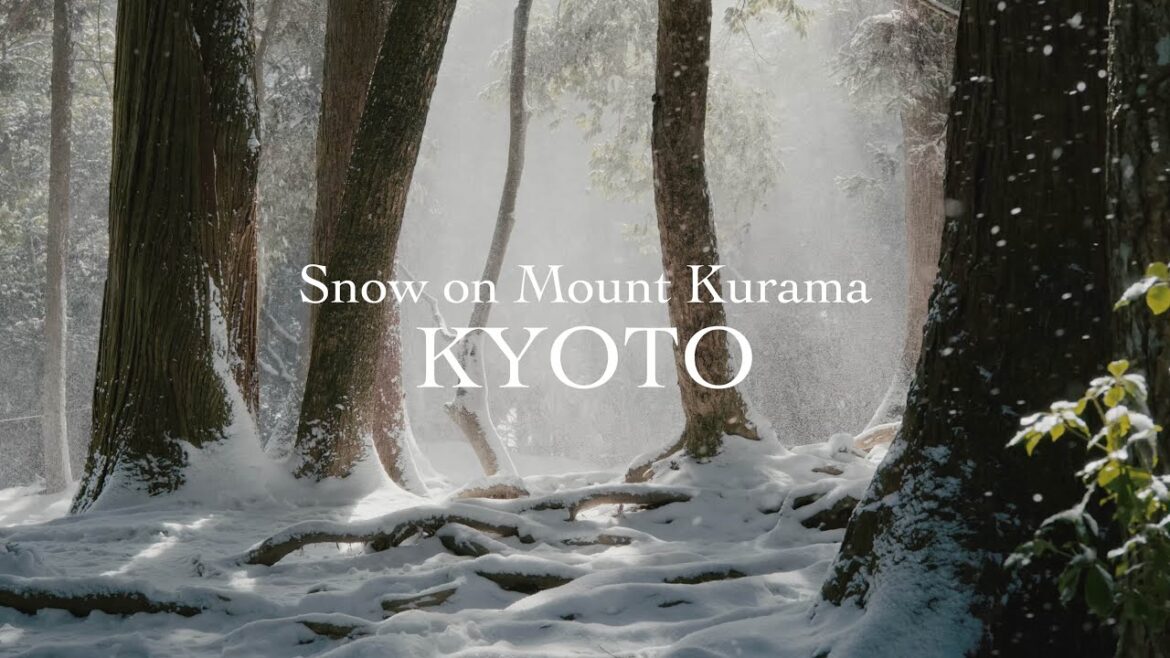 Snow Scenes on Mount Kurama, Kyoto Snow Scenes on Mount Kurama, Kyoto