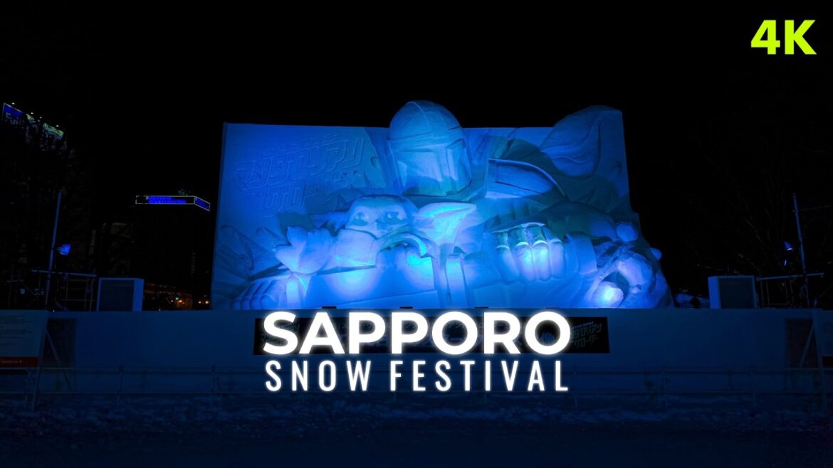 Sapporo Snow Festival 2026 Opening Night Walk – Hokkaido Japan | 4K HDR Sapporo Snow Festival 2026 Opening Night Walk – Hokkaido Japan | 4K HDR
