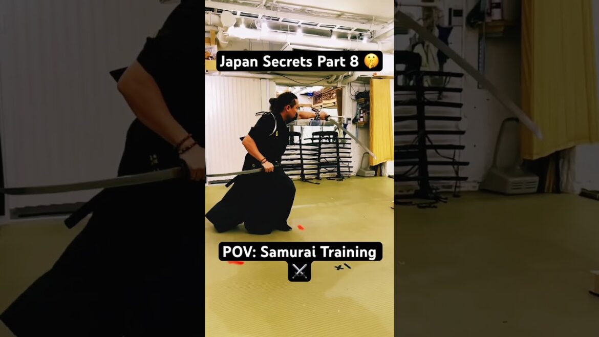 Japan Secrets Part 8: Real Samurai Training ⚔️🇯🇵 #Kyoto