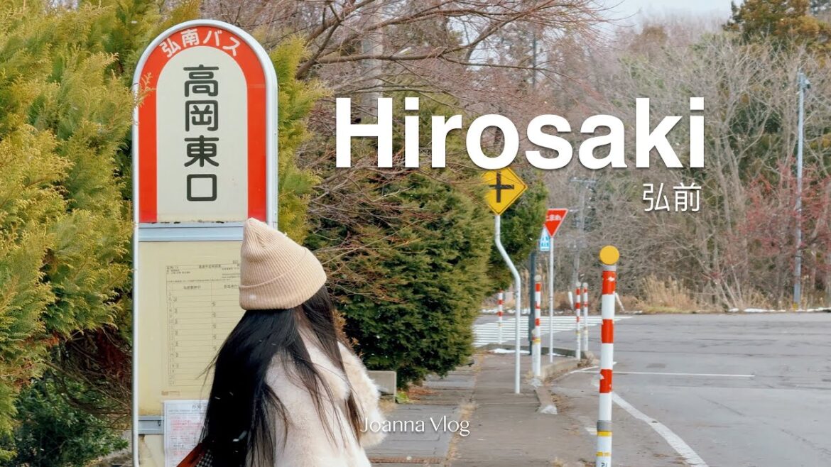 Winter in Aomori ❄️ A Snowy Day in Hirosaki | Japan Travel Vlog