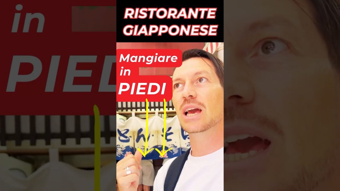 🍜 in QUESTO Ristorante si mangia IN PIEDI. #giappone #osaka #cibo #emanuelalieto 🍜 in QUESTO Ristorante si mangia IN PIEDI. #giappone #osaka #cibo #emanuelalieto