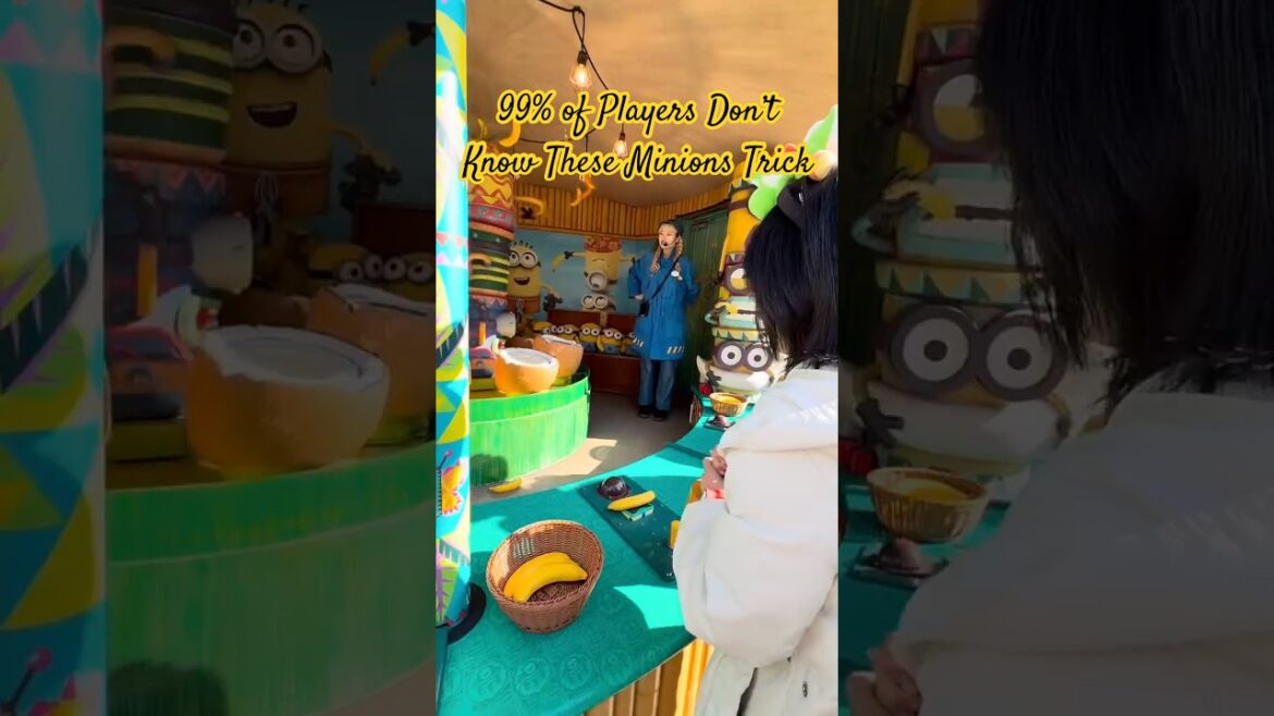 Tips to Win a Minions at Universal Studios Japan #minions #usj