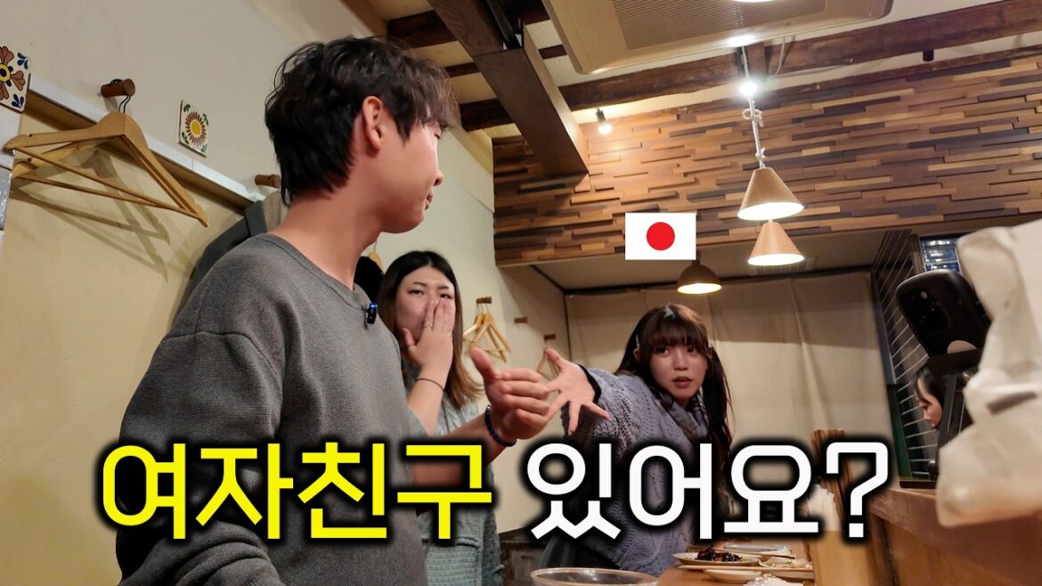 오사카 이자카야에서 만난 누님들..