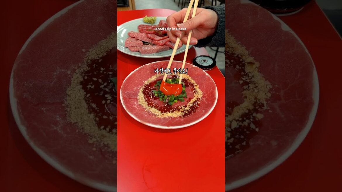 오사카 도톤보리 근처 야키니쿠 로컬 찐맛집 타베로그 백명점 #오사카 #오사카맛집