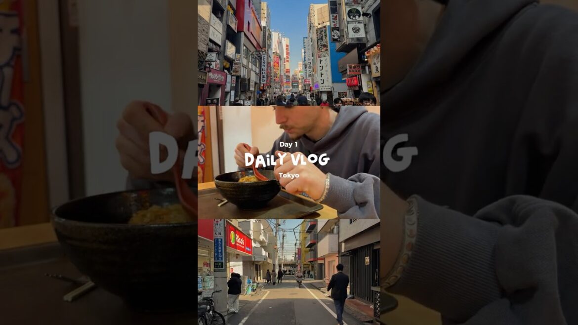Daily Vlog in Giappone 1/60 #giappone #vlog #tokyotravel #travel  #viaggioingiappone #solotravel