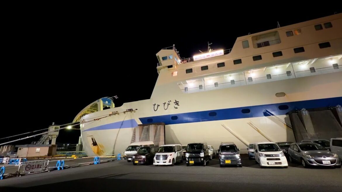 Solo Luxury Ferry Trip in Japan: 12.5 Hours in a Royal Cabin All By Myself (Osaka to Fukuoka)