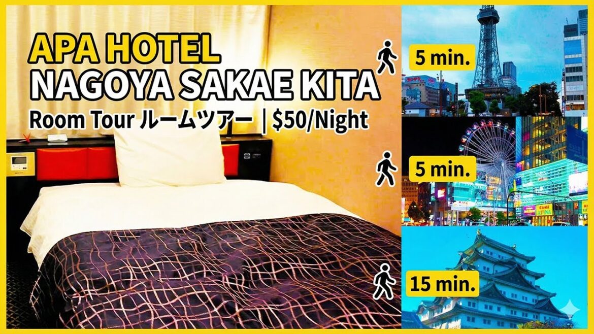 $50/Night in Nagoya: What You Actually Get (APA Hotel Tour)