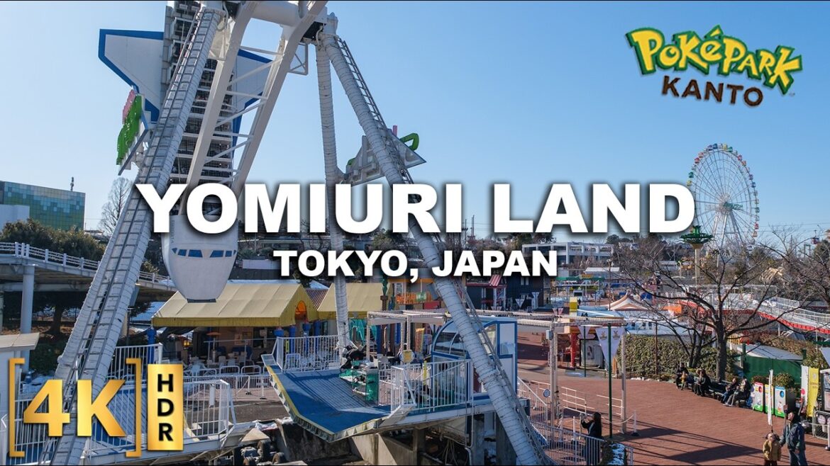 YOMIURI LAND - The Thrill Rides to Try in PokéPark Kanto! | Full Walking Tour | Tokyo, Japan