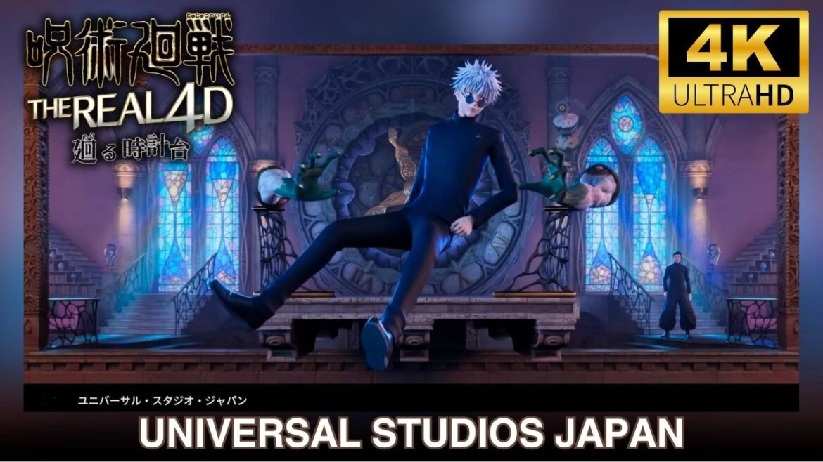 JUJUTSU KAISEN at Universal Studios Japan – Sneak Peek of 4-D Attraction, Merch & Themed Food