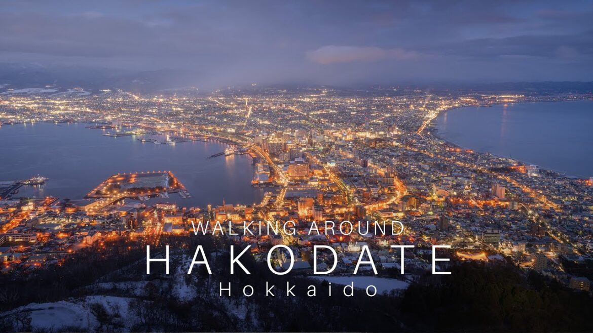 Walk with me in Hakodate in Hokkaido | Japan Relaxing Walk 4k Walk with me in Hakodate in Hokkaido | Japan Relaxing Walk 4k
