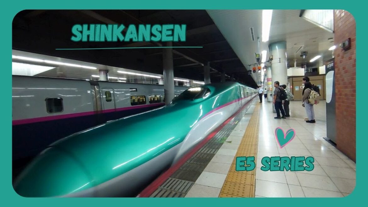 SHINKANSEN YAMABIKO speed 275–320 km/h, Bullet Train TOKYO to SENDAI, 350 km in 1.48 hrs., JP