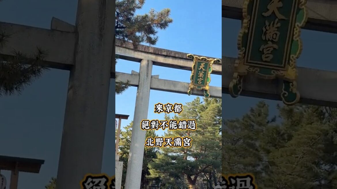 京都必訪神社-北野天滿宮⛩️
