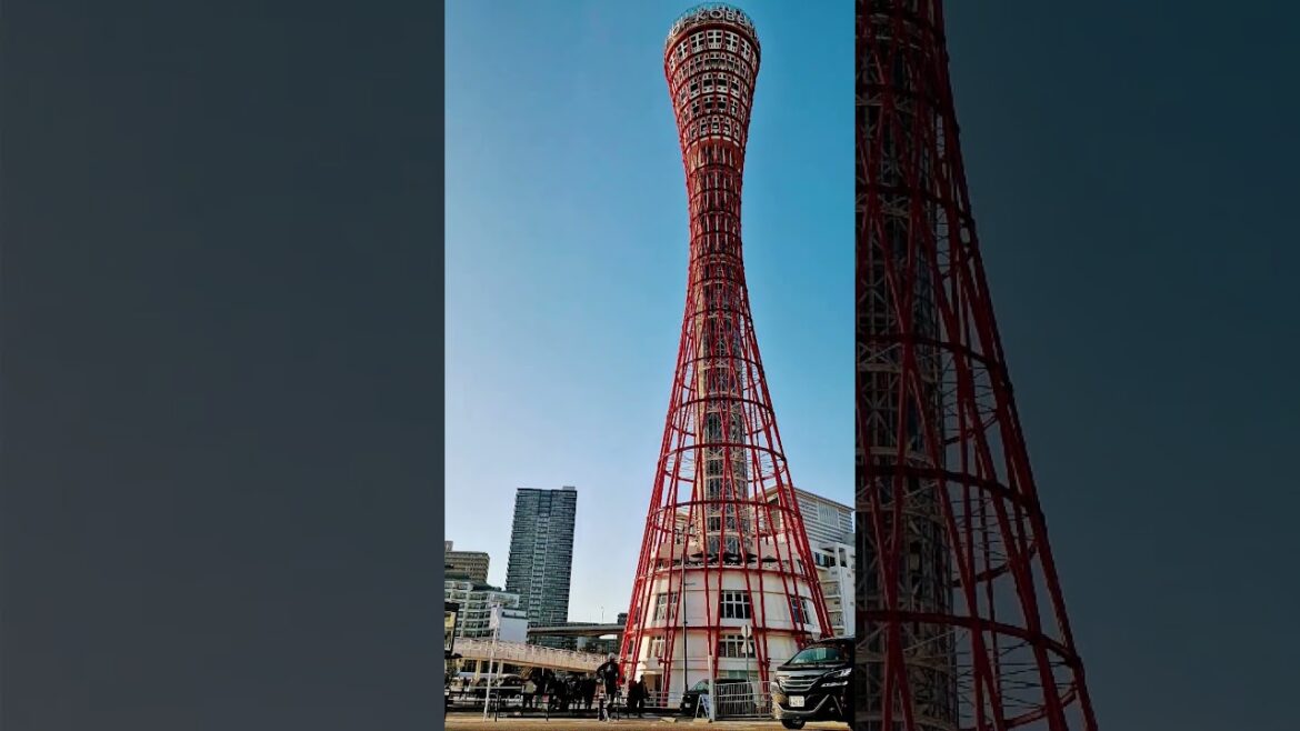 Kobe Tower walking shot