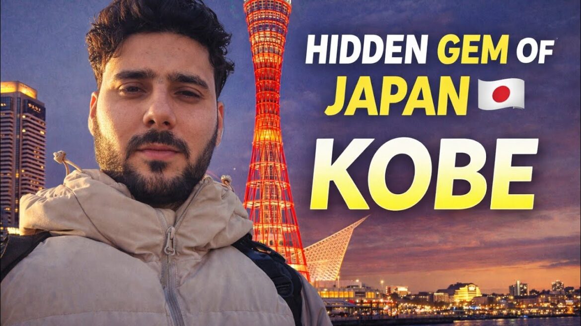 First time in Japan Kobe City Vlog 🇯🇵 | Port Tower, Ocean & Meriken Park | Japan Travel
