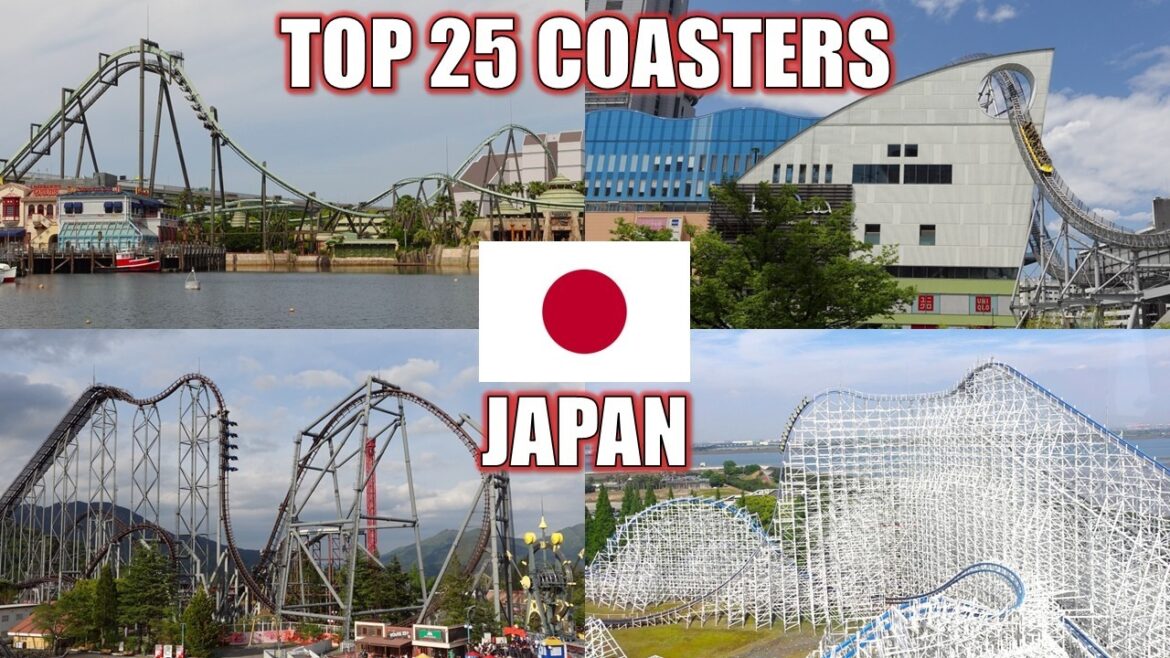 Top 25 Roller Coasters in Japan