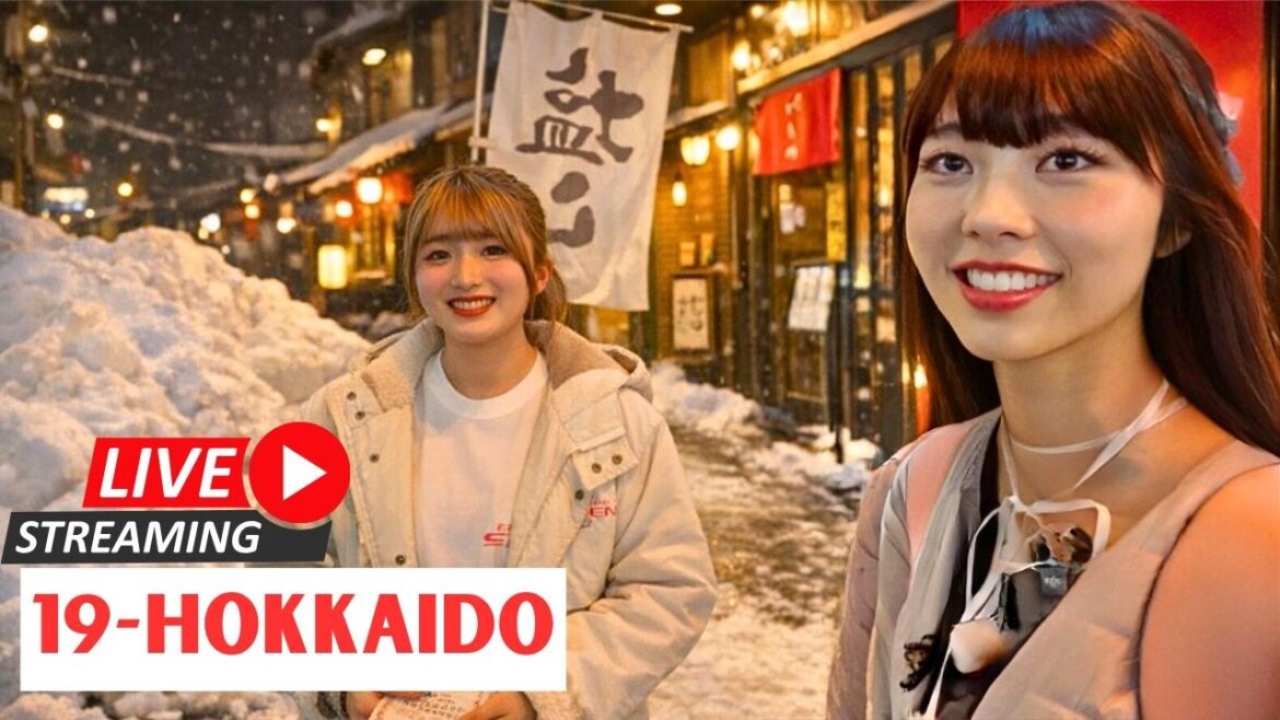 Deep Into Sapporo’s Freezing Yet Wild Nightlife, LIVE 🔴
