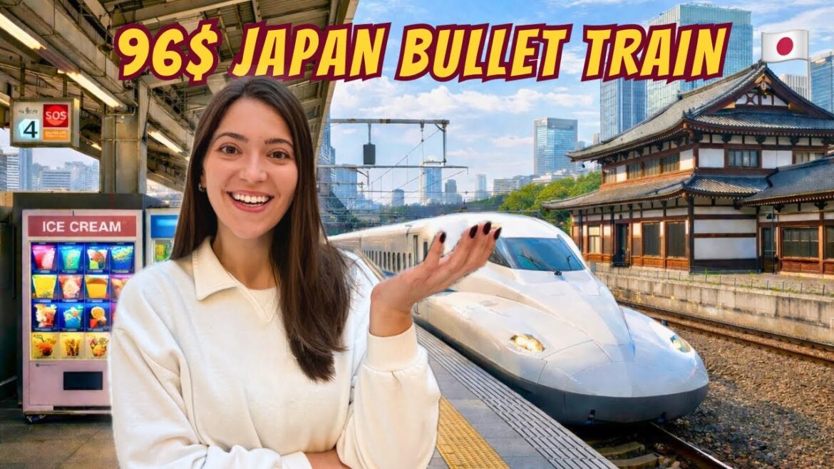 I Tried Japan’s CRAZY FAST TRAIN from Tokyo to Kyoto 🇯🇵 (Shinkansen)