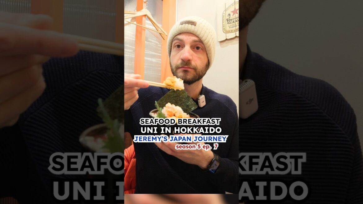 Seafood Breakfast in Sapporo is a Must!