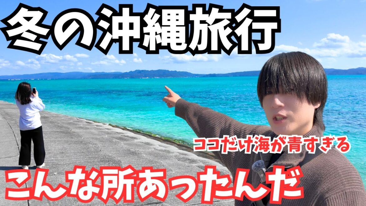【沖縄旅行】冬でも暑い？沖縄のグルメと観光を堪能するドライブ旅が最高すぎた｜古宇利島｜ウミカジテラス