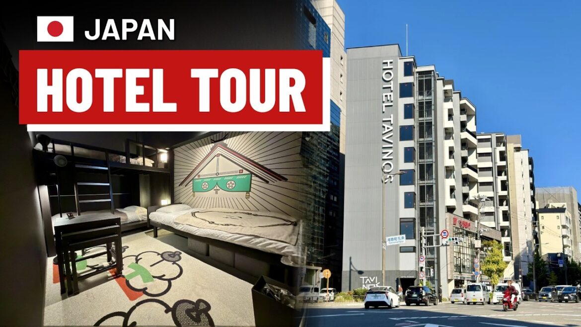 🇯🇵🛏️ Where to Stay in JAPAN? HOTEL TAVINOS KYOTO Tour