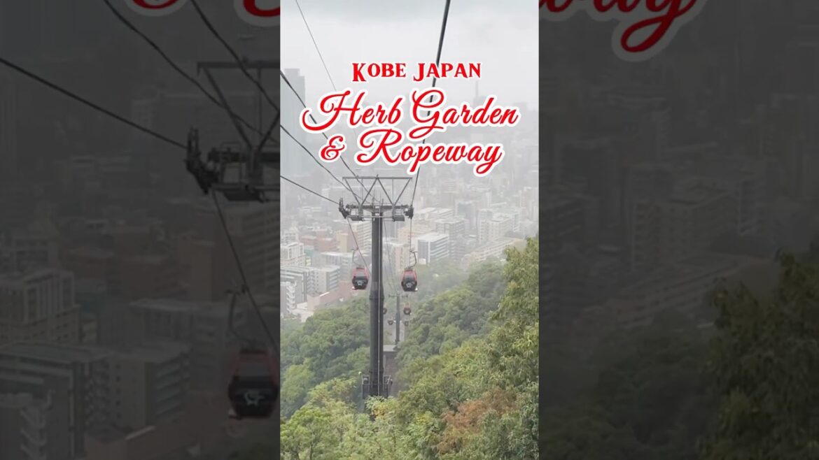 Must See 👀Secret Garden in Kobe, Japan! #kobejapan #travelguide #garden