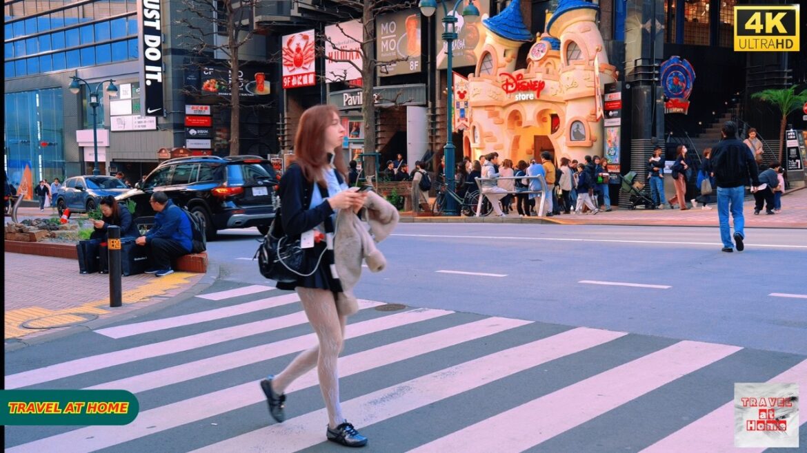 4K HDR Japan travel 2026 | Walk to Shibuya (渋谷) Tokyo Japan | Relaxing Natural City ambience