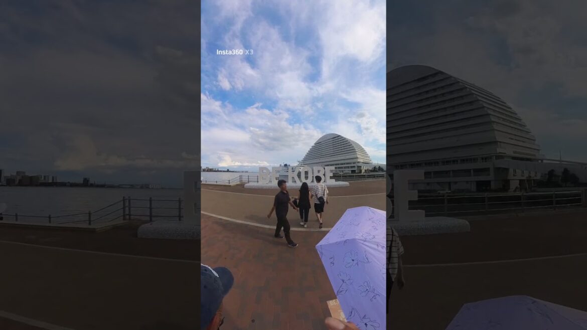 kobe Japan 🇯🇵  Harbor Walk "BE KOBE"