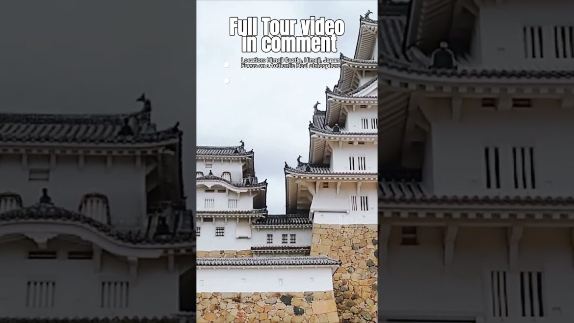 A Relaxing Walk Around Himeji Castle | Japan Walking Tour