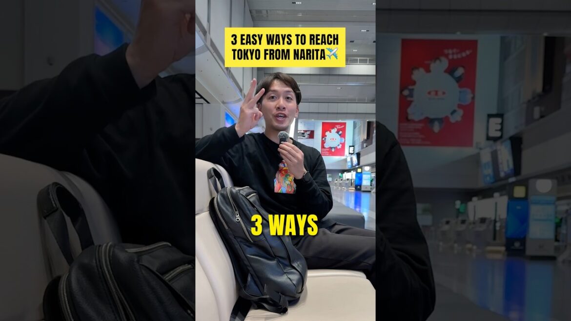 3 easy ways to reach Tokyo from Narita✈️ #japantravel #japantrip #tourguideinjapan