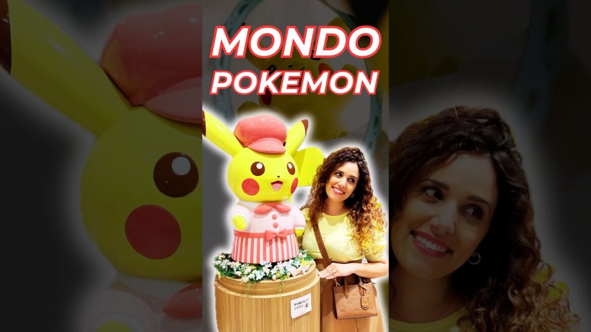 🐱 POKÉMON e PIKACHU Cafè ad Osaka. #giappone #emanuelalieto #viaggiare