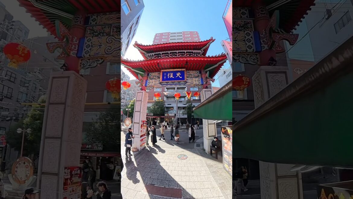 Kobe Chinatown (Nankinmachi) feels like Binondo — chaotic pero masaya 🏮✨ #kobe #japan #travel