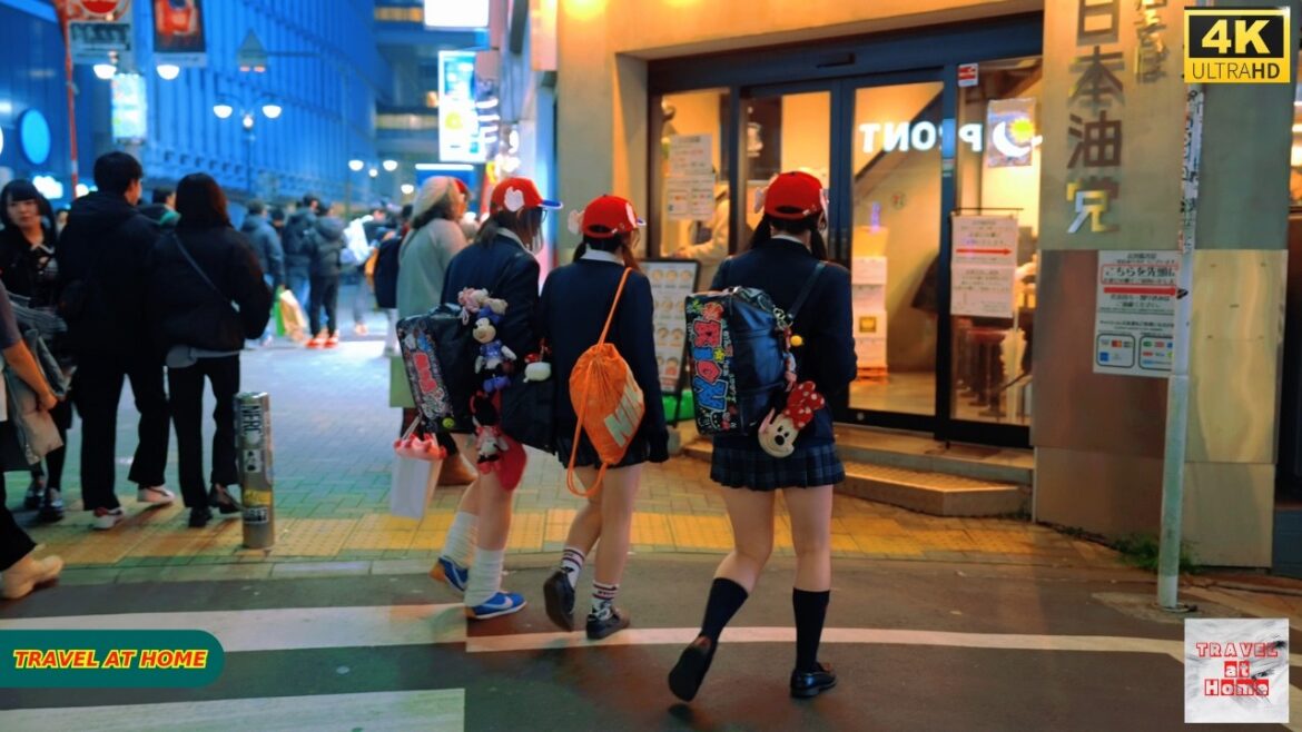 4K HDR Japan travel 2026 | Walk in Shibuya (渋谷) Tokyo Japan | Relaxing Natural City ambience
