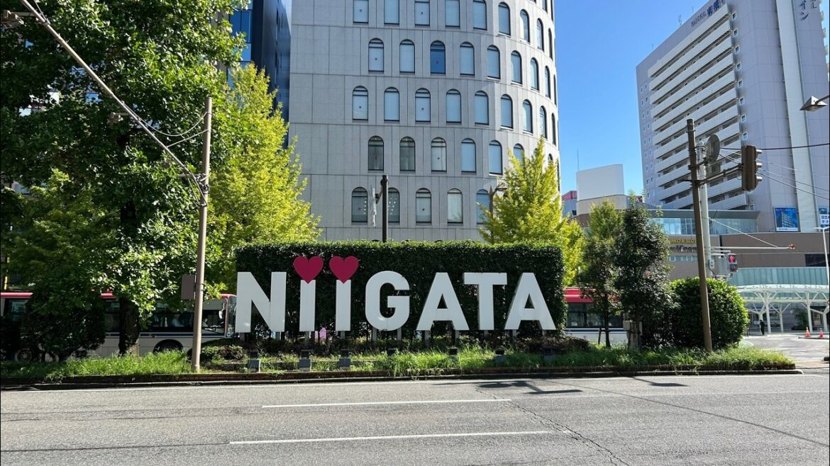 [4k] Niigata, Japan | 新潟市 日本