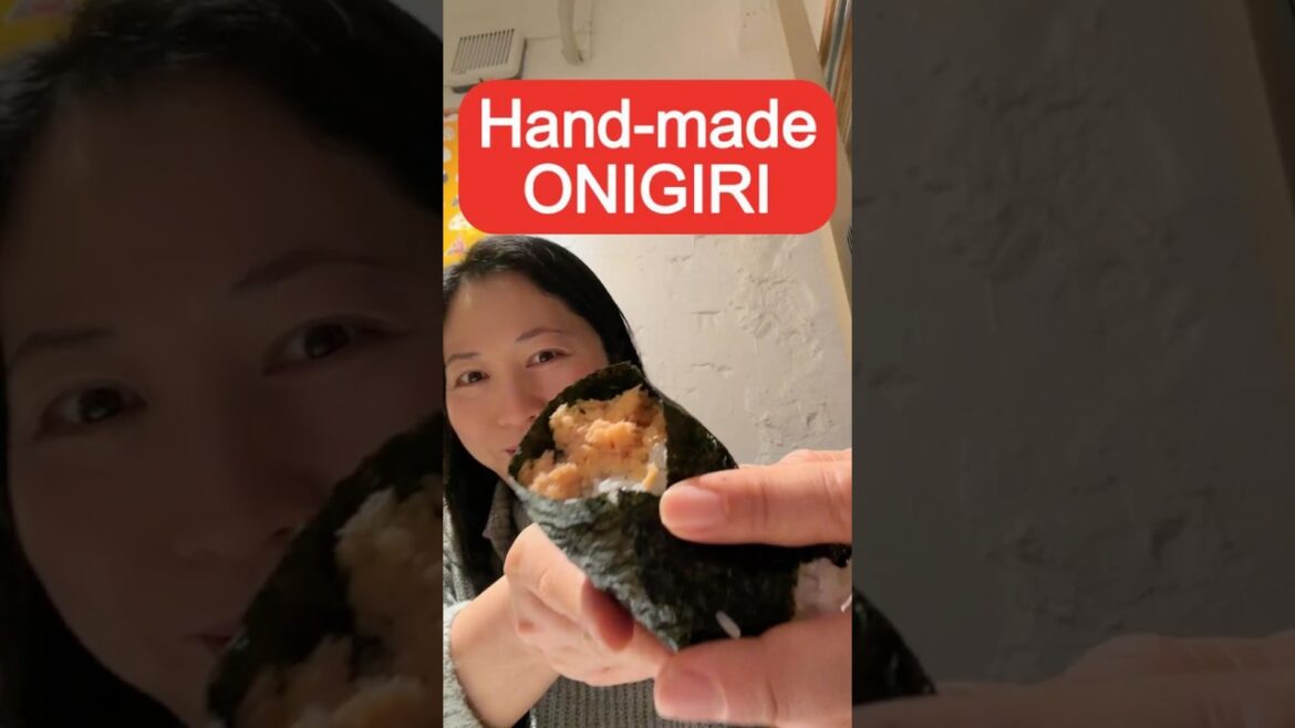 Hand made Onigiri Restaurant #vlogjapan #japanesefood #onigiri