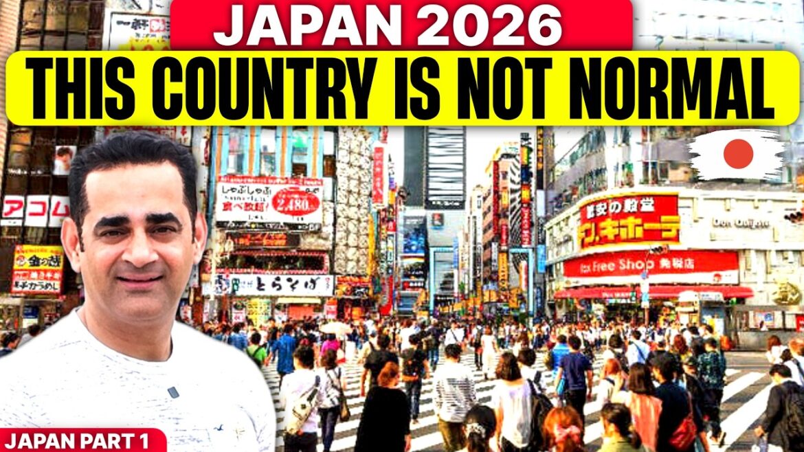 Japan Shocked Me! First Day in Tokyo 2026 🇯🇵