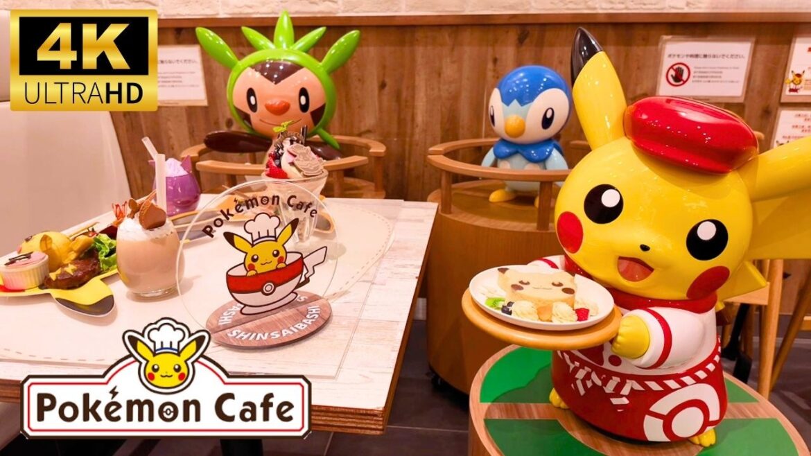 NEW Pokémon Café Menu in Osaka 🍔 Wooper Burger, Clodsire Soup & Dragon-Type Sweets!