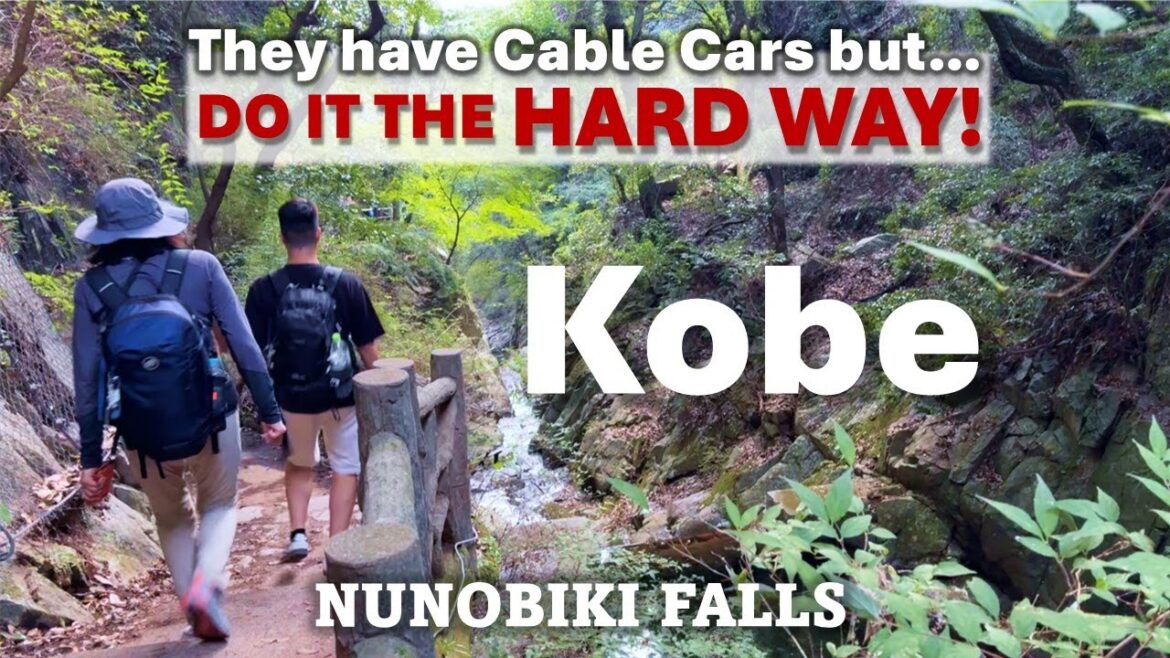 Hiking to Nunobiki Falls | Kobe’s Hidden Nature Adventure #NunobikiFalls #KobeJapan #JapanTravel